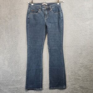 Lee Slender Secret Bootcut Jeans Womens 4 Medium (Fits 28x31) Medium Wash Casual